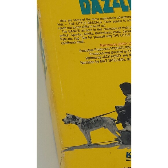 Rascal Dazzle VHS 1981 Narrated by Jerry Lewis King World Vintage Kids Show Rare - Picture 7 of 8